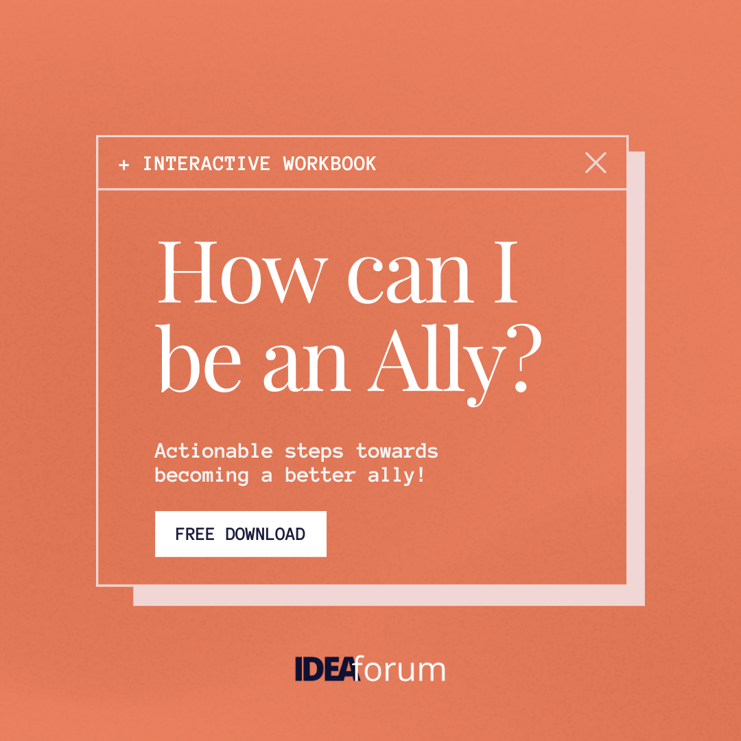 How can I be an ally? Actionable steps towards becoming a better ally. Free download